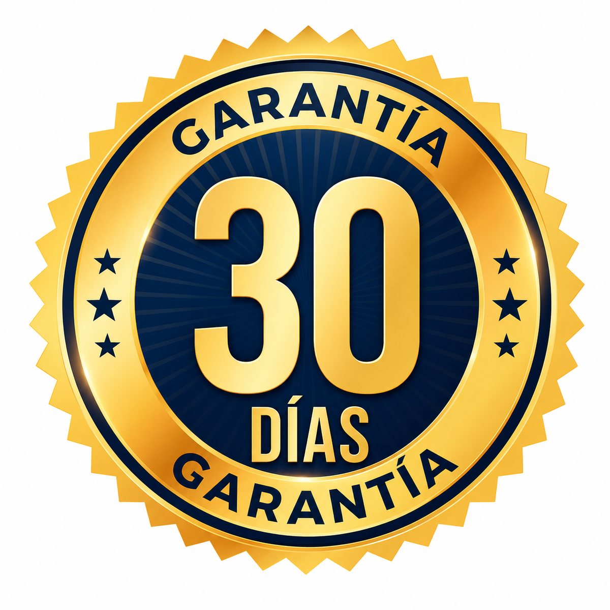 30 DÍAS DE GARANTÍA